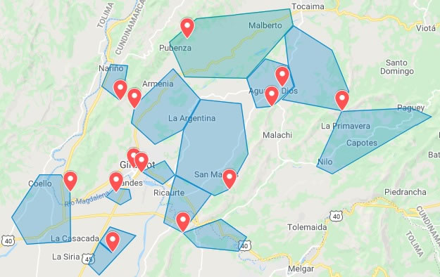 Mapa Cobertura